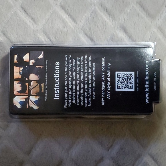 New, Lethal Lace concealed carry holster - Picture 2 of 2